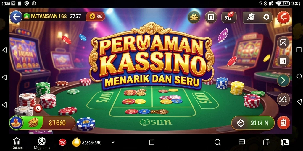 Tampilan gameplay Kasino yang mendebarkan di 2757.
