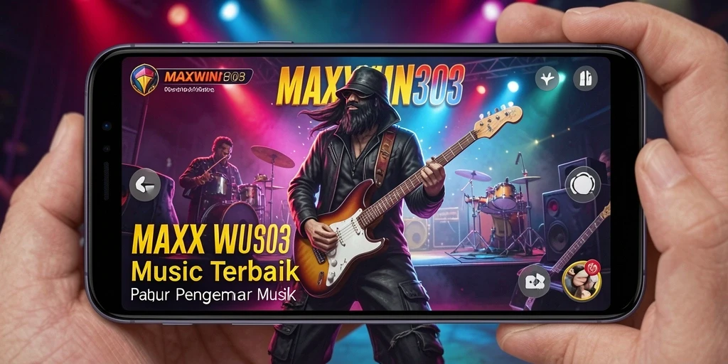 Tangkapan layar gameplay <strong>MAXWIN303</strong> menunjukkan keseruan saat memainkan lagu-lagu favorit.