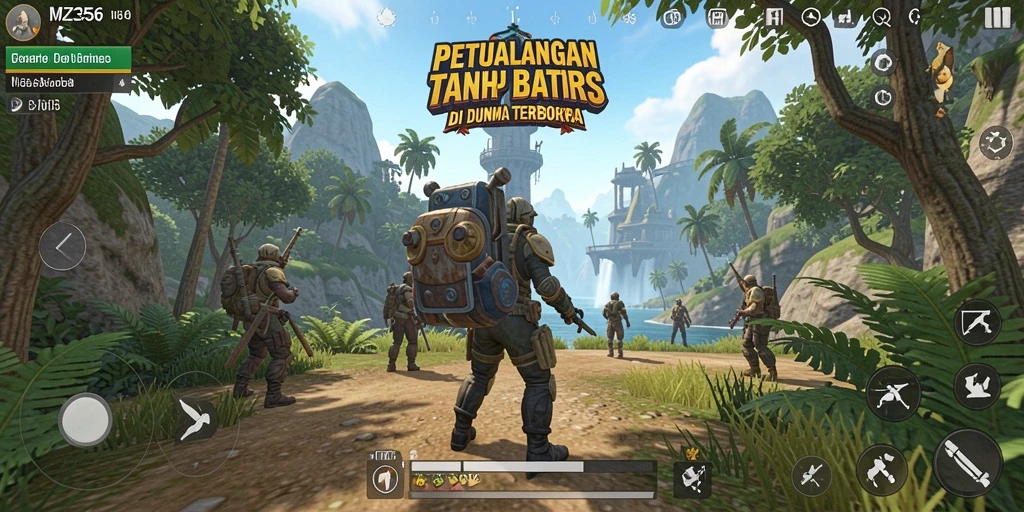 Screenshot MZ356 menampilkan aksi seru dalam dunia Open World.