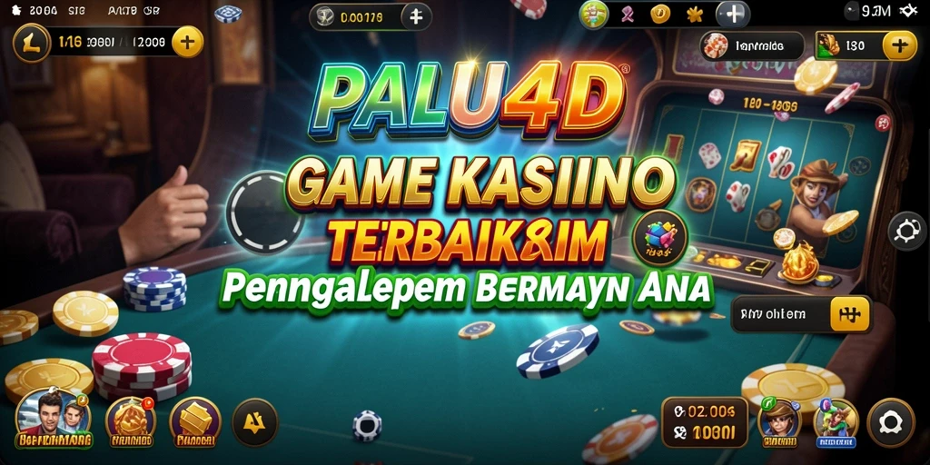 Screenshot utama PALU4D menampilkan gameplay kasino yang seru dan interaktif.